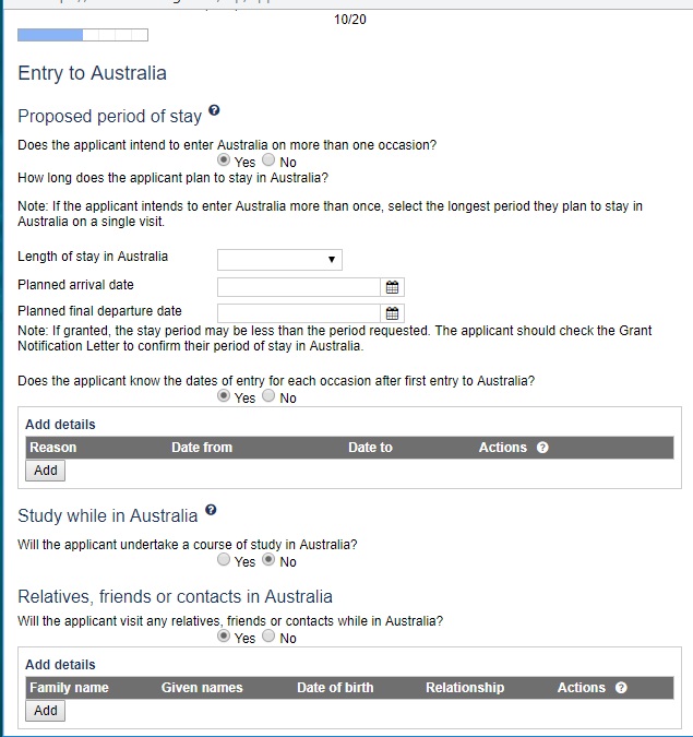 Hướng dẫn cách đăng kí visa Úc online